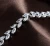 Import Silver Jewelry Zirconia Bracelet Sparkly Silver Bridesmaid Bracelet Wedding Jewelry from China