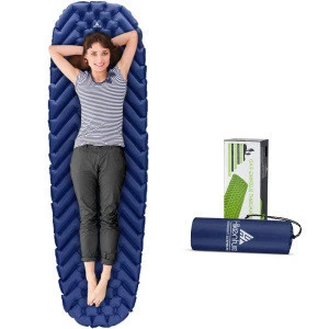 Single Travel Outdoor Portable Mummy Ultralight Inflatable Air Sleep Camping Mattress