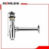siphon bottle Plumbing trap/sink basin drainer with strainer