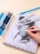 Import Sketch dedicated double-headed paper wiping pen set Professional drawing highlight paper roll pen Art painting supplies from China