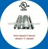 Slotted Steel Channels