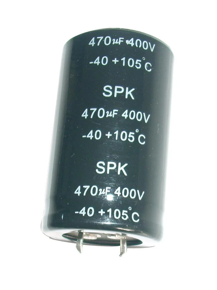 Snap In  Aluminum Electrolytic Capacitor 450V 150uF 25x35mm High Frequency Low ESR