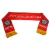 Soccer fans promotional gift knitted football scarf
