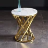 Sofa set furniture metal side table sofa side table stone side table for sofa