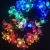 Import Solar Powered Led String Lights Christmas Garland Led Peach Flowers Lamp Waterproof Light String For Outdoor Patio Decoration from China