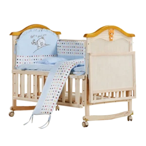 Solid Wood The Designer Extendable Baby Crib/Baby Bed/Baby Cot