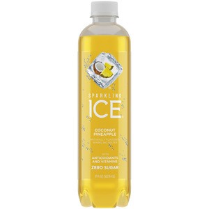 Sparkling ICE Flavored Water Sparkling Water Flavor Coconut Pineapple