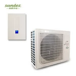 Split Wall Mounted air to water DC inverter heat pump air conditioner for house heat /cool