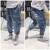 Import Spring Autumn high quality soft boys jeans distressed hole jeans children pants kids trousers CC221 from China