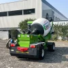 SQMG Small 2.6 Cubic Meter Self Loading Concrete Mixer Truck self-propelled Concrete Mixer Trucks