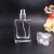 Import square 30ml  fancy glass perfume bottle with pump sprayer from China