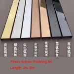 Square stainless steel tube, golden polishing stainless steel tube and polished Seam stainless steel pipe