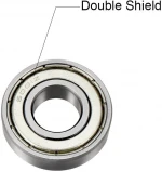 Stainless 6001-ZZ Steel Deep Groove Ball Bearing  For Massage Chair