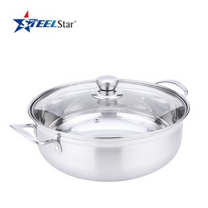 Stainless steel casserole hot pot insulated food warmer casserole