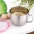 Import Stainless steel cute instant noodle bowl creative home rice bowl Japanese soup bowl from China