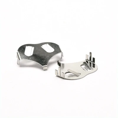 Stainless Steel Metal Stamping Parts Electronic Contacts Clips Metal Stamping Battery Belt Clips