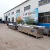 Stainless Steel pickled vegetable Pasteurizer Sterilizer Machine fried chips Blanching line