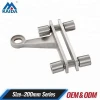 stainless steel point fixed glass fin curtain wall spider fittings with 1 arm left