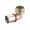 stainless steel sleeve chrome plated press tee water plumbing fitting