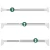 Import Stainless steel telescopic shower curtain rod toilet straight rod type for bedroom and bathroom from China