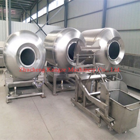 Stainless steel vacuum curing material rolling machine fish breath frequency conversion vacuum rolling machine