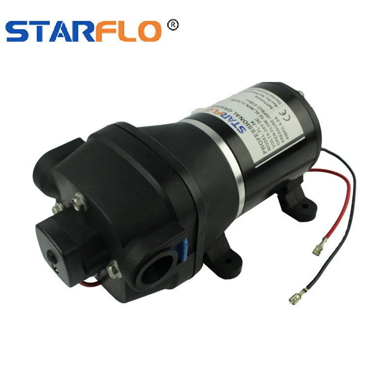 STARFLO FL-34 12.5LPM 35PSI 4 chamber diaphragm marine water high flow hydraulic pump low pressure 24v dc