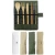 Import stocked personalize eco friendly nature knife toothbrush straw cleaner fork chopstick spoon dinner bamboo cutlery set from China