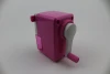 Stop Pencil Sharpener Pink Black Green Gift White Usb Blue Auto Customized Pvc Box Logo Power Cable