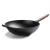 Import Stron thai cookware manufacturer non stick wok pan cookware sets Cast Iron Wok pan with wooden handle from China