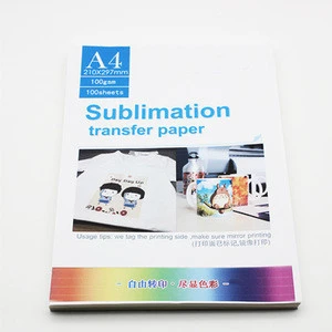 Sublimation transfer paper A4 for polyester,Modal T-shirts