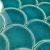 Import Subway Backsplash Aqua Ceramic Glass Pool Mosaic  Tiles from China