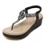 Import Summer wedge elastic sandals latest European style ladies sandals from China