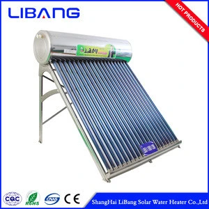 Superior evacuated tube portable hot Cheap stainless steel non-pressurized mini portable solar heater