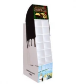 Supermarket Retail Display Shelf, Food Cardboard Display Rack