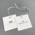 Import Supper High-Grade tags Hot sell Custom Hang Tags Cloth Printed swing Tags from China