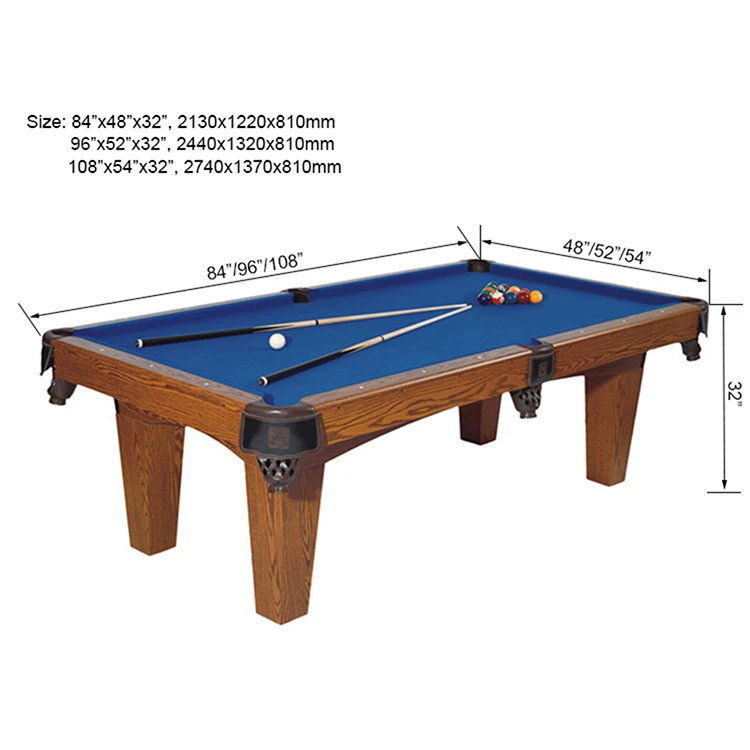 SZX Cheap snooker pool table with 7ft 8ft 9ft for sale made in china