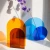Import Tabletop Acrylic Neon Heart Vases Colorful Fun Home Decoration Acrylic Vase from China