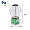 Tabletop Coin Operated Gumball Machine Factory Kids Green Ball Globe Gumball Machines For Sale