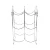 Import Tabletop Wine and Champagne 6 bottle Holder Metal Display single Wine bottle holder from China