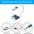 Import Taipuxi High Quality Type-c usb c to 3.5mm headphone audio jack adapter usb-c aux jack 2 in 1 audio cable adapter from China