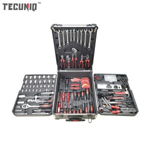 TECUNIQ HOT SALE Tools Box Set Professional Tools Kit 186pcs Multifunctional Hand Tools Set Flexible Car Maintenance Kit for DIY