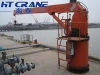 telescopic boom hydraulic ship crane