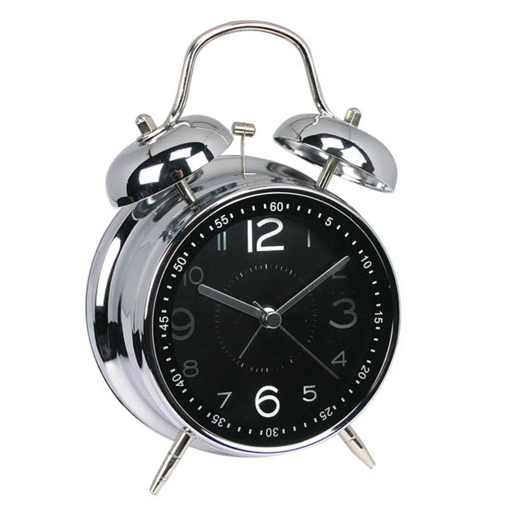 The Best Popular vintage  alarm metal stand clock
