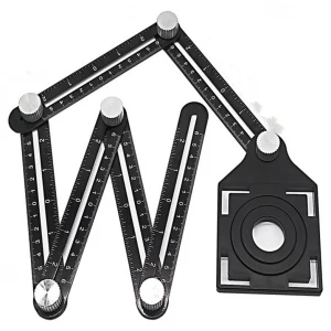 This Multifunctional Angle Carpenter Tool Construction Multi-angle Measuring Ruler