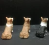 Three type of Little Welsh Corgi Pembroke Figurine wholesales