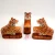 Import tiger wholesale creative new style handmade school office stationery wood carving animal shape stapler decoration gifts from China