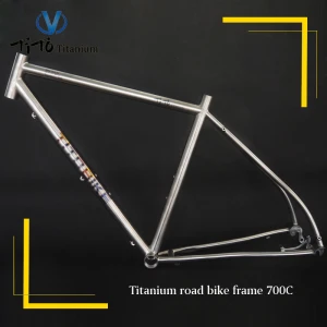 TiTo manufacturer titanium road bike frame 700C titanium alloy road bike outside line