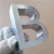 Import Top 10 seller customized letter with shining finish metal custom small for crafts/leather/bags/clothes from China