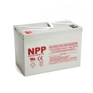 Top brand NPP 12v lead acid vrla solar battery 100ah for energy storage
