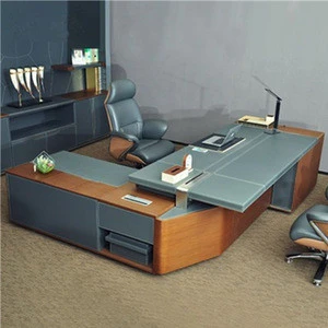 top-rated modern executive desk luxury office furniture W68 CEO boss table desk foshan office furniture supplier